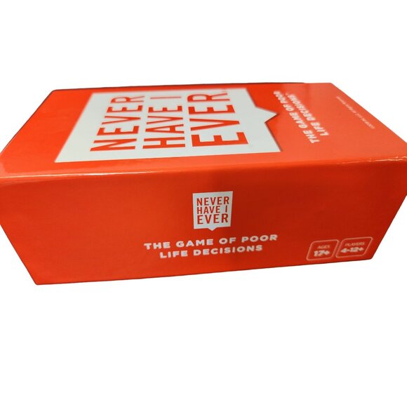 Never Have I Ever Card Game The Game of Poor Life Decisions  age 17+, 4-12 Playe - Picture 6 of 9